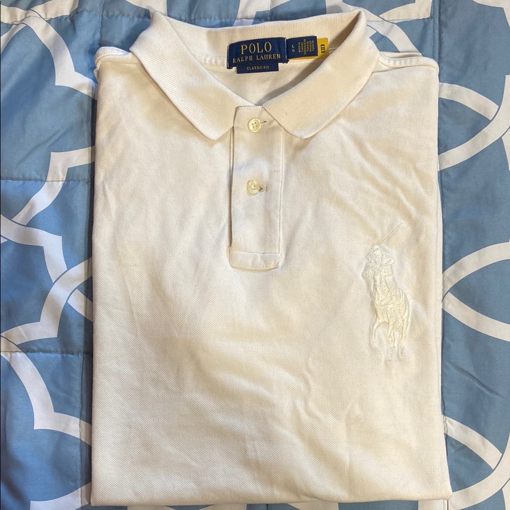 Polo by Ralph Lauren White Classic Polo Shirt